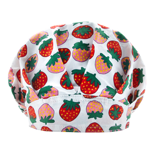 晟琪厨师帽女可调节厨房帽做饭防油烟餐厅工作防掉发包头护士帽子