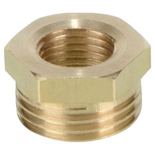 铜补芯1寸变6分4分3分2分内外丝异径转接头压力表补心电镀铜配件