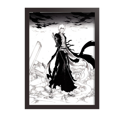 死神黑崎一护复制原稿装饰画框