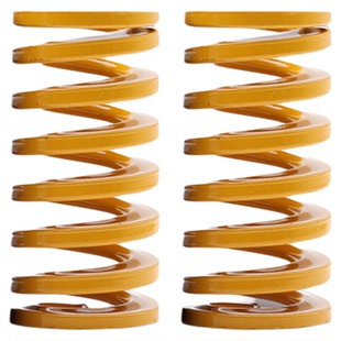 模具黄色弹簧压簧国产锰钢弹簧65Mn弹簧TF高强度扁线压缩矩形弹簧