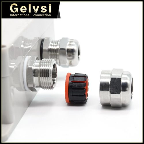 不锈钢304防爆非铠装格兰头英制G公制M20电缆夹紧密封接头填料函