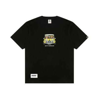 Aape男装猿人军团印花短袖T恤