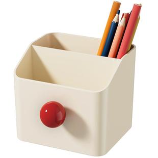 笔筒创意可爱学生办公室桌面文具整理大容量男女孩马克画笔收纳盒