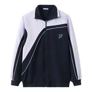 荆棘鸟冲锋衣校服外套深圳高中初中学生统一秋冬季加绒加厚外套