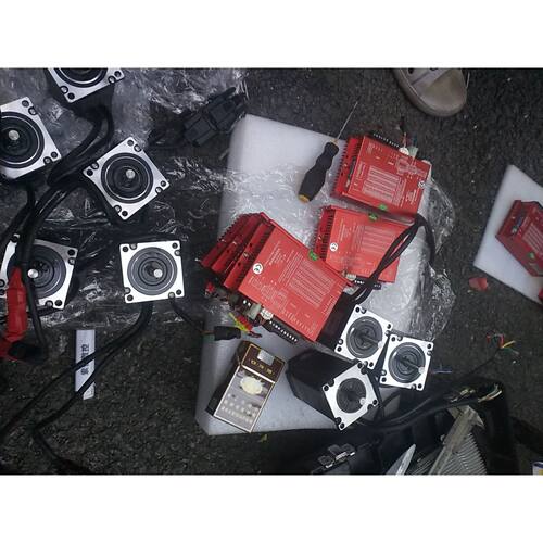询价下单拆机研控57闭环步进电机套装，驱动SSD2505M电机YK