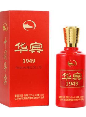 华宾1949酱香53度坤沙白酒