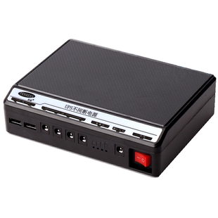 彭盛9V12V路由器光猫LED灯摄像头蓄电池户UPS不间断电源电信挂测
