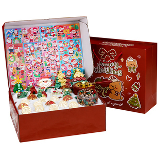 2025新款新年火漆印章套装解压捏捏乐套装节日送礼儿童手工DIY玩具大礼包蜡块活动蜡胶男女童生日礼物