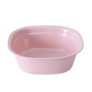 三件套北欧方形洗脸盆家用加厚脸盆婴儿儿童洗浴盆子大小号塑料盆