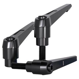 可调位紧定手柄螺丝7字型棘轮把手L型快速自锁紧扳手旋转手拧螺栓