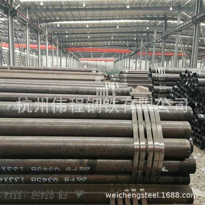 杭州现货直缝焊管  4分-8寸焊接钢管 建筑工地支架围墙用焊管