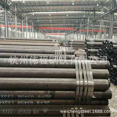 杭州现货直缝焊管  4分-8寸焊接钢管 建筑工地支架围墙用焊管