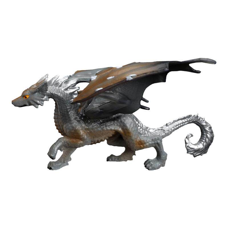 玩模乐狼龙飞龙模型玩具神兽魔幻魔兽仿真动物飞龙宝宝认知礼物