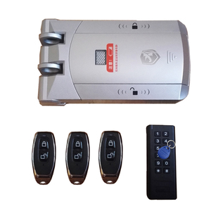 新宇手机远程开门智能锁遥控门锁 隐形防盗门锁 指纹密码锁自动锁