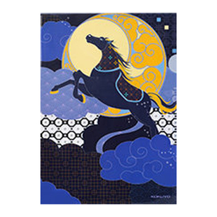 日本kokuyo国誉马年限定单片夹套装学生A4试卷夹纸报告档案简历办公合同资料保护套收纳夹