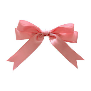 莉摩Rimo博主同款粉色立体蝴蝶结发夹少女感边夹刘海网红发饰夏