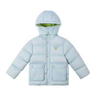 BOY童装25冬新款短款羽绒服鸭绒外套时尚潮流上衣男女童中大童