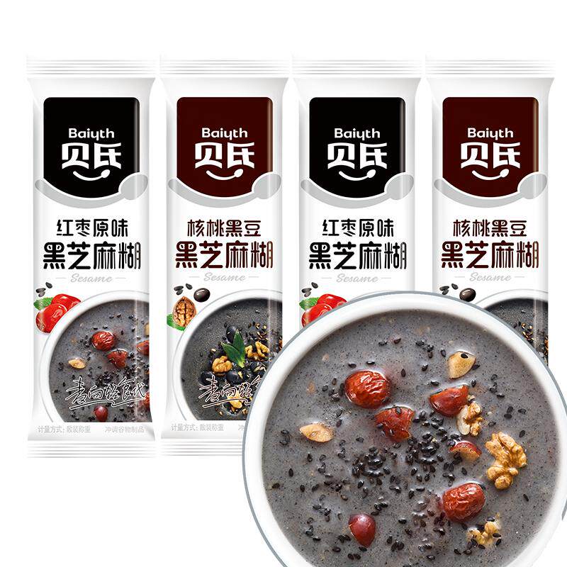 贝氏黑芝麻糊早餐营养懒人速食