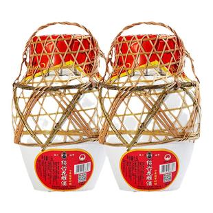 绍兴师爷黄酒十年陈手工花雕酒1.5L*2坛装半干型14度糯米老酒3斤