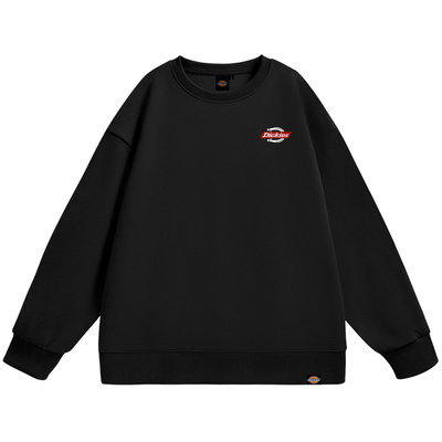 Dickies韩系宽松圆领卫衣女款