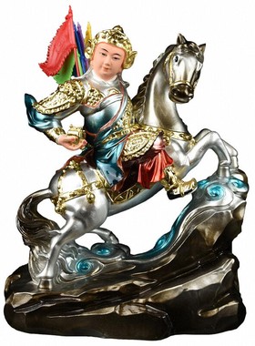 报马仙神像黄小跑传堂报马大灵童