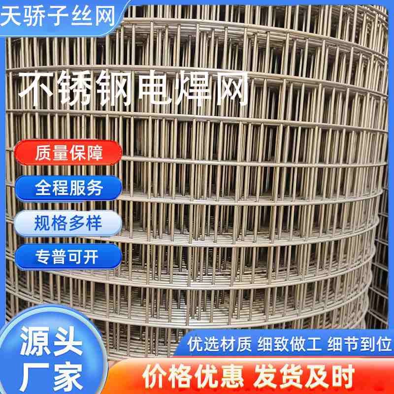 不锈钢电焊网养殖工地隔离防护网专用养殖铁丝网网片热镀锌暖地