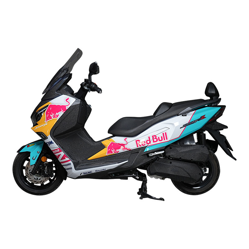 适用三阳九妹Z300PLUS贴膜版画贴