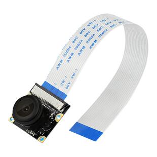 树莓派摄像头500万像素高清可调焦夜视广角鱼眼摄影头CSI接口模组