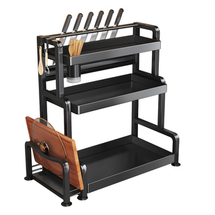 佳帮手置物架厨房多功能调料品收纳架家用灶台调味品盐调味料架子