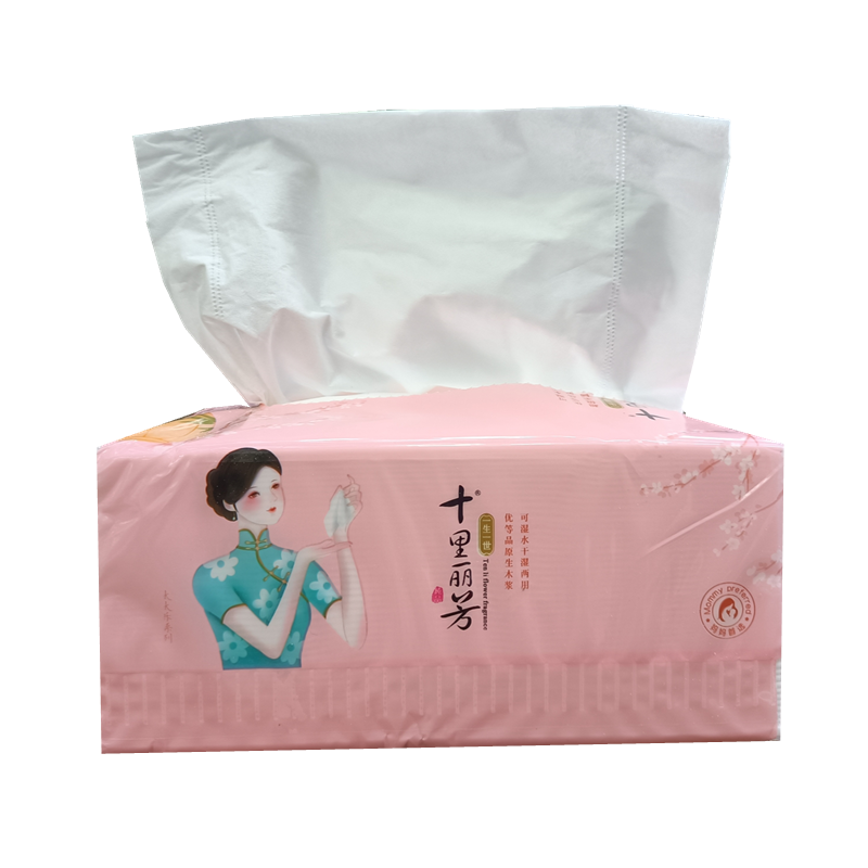 旺柔110否原生木浆面巾纸