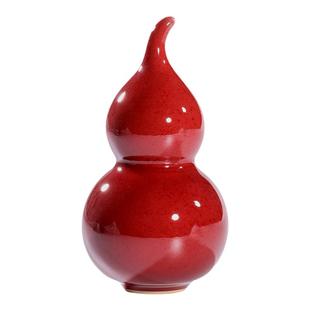 钧瓷葫芦摆件吉祥好运窑变陶瓷玄关桌面装饰进宅开业乔迁中式礼品