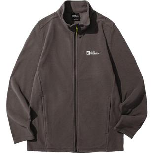 JackWolfskin狼爪25秋冬新款TAUNUS男款情侣经典抓绒夹克5032751