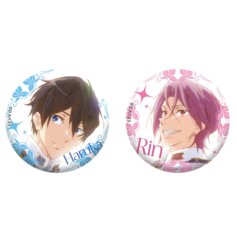 潮可玩free!男子游泳部制服冰箱贴松冈凛七濑遥吧唧徽章国谷