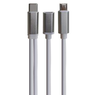 安卓接口M8声卡OTG线typec转micro USB边直播边充电转换器适用苹果15 16 17华为vivo手机ixi m2plus m4 连接