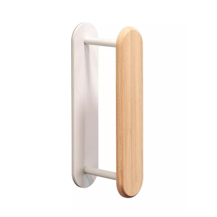 衣架收纳架壁挂式原木阳台家用实木晾衣架便捷收纳挂钩免打孔衣架