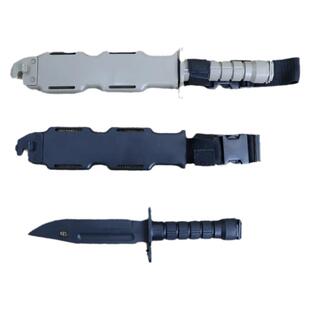 M9橡胶刀塑料模型刀战术训练软刀影视COS道具舞台表演道具刀
