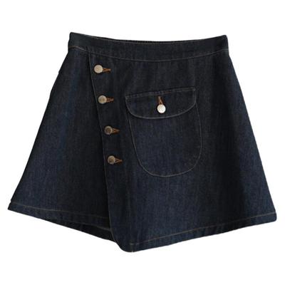 meskids设计百搭牛仔裙裤