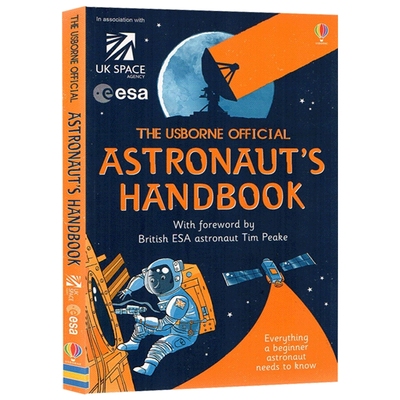 宇航员指导手册 英文原版绘本 The Usborne Official Astronaut's Handbook 儿童科普认知图画书 英文版进口原版英语书籍