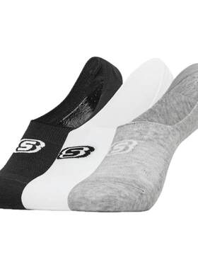 Skechers斯凯奇男女缤纷系列船袜
