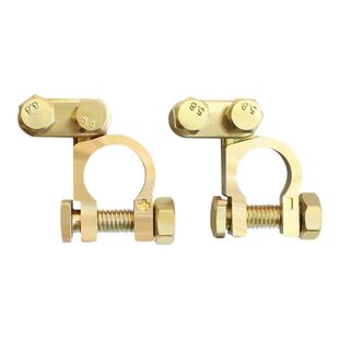 电池头电瓶卡子纯铜加厚电瓶接线端子夹头电瓶夹子汽车蓄电池桩头