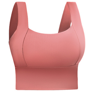 大码防震运动文胸女夏胖mm健身跑步外穿运动内衣大胸高强度文胸罩