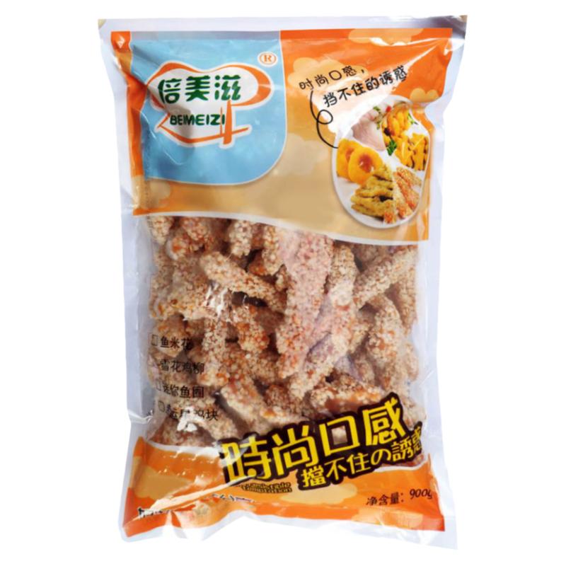 雪花鸡柳空气炸锅半成品食材无骨鸡柳香酥鸡柳冷冻家庭装油炸小吃