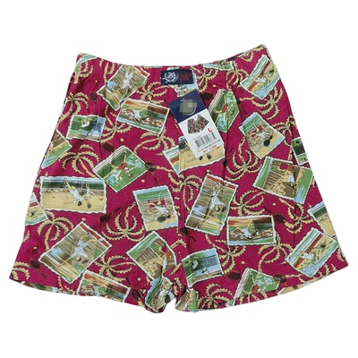 纯棉橡筋头平角阿罗裤底裤