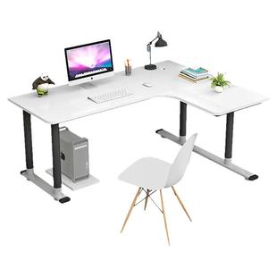 电脑台式桌转角书桌L型家用经济型简约现代墙角拐角办公写字桌子