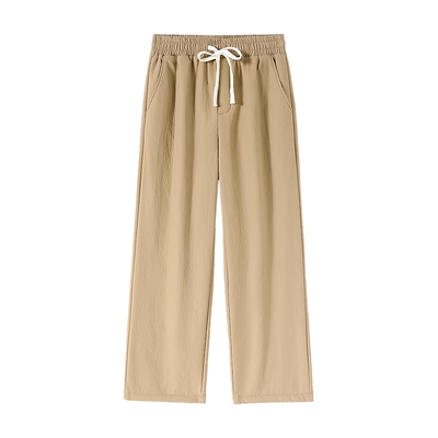 班尼路2025冬季新款北极绒直筒裤