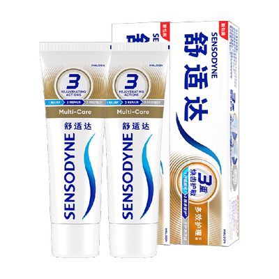舒适达含氟抗敏感牙膏预防蛀牙
