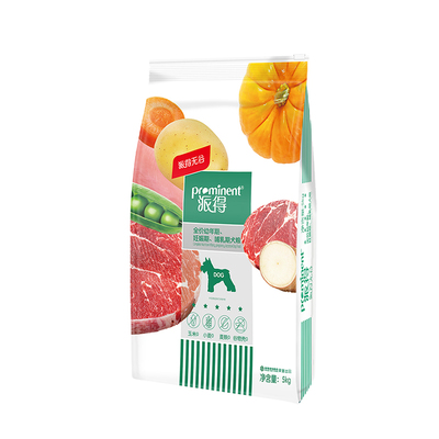 派得无谷幼犬专用狗粮5KG