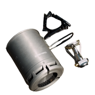 火枫轻山徒步套装户外超轻野营炊具单人烧水煮饭集热锅煮饭神器