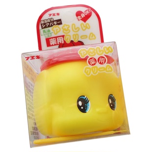 日本小黄鸭面霜儿童高保湿秋冬季防裂防皴滋润宝宝婴幼儿新生50g