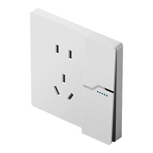 国际电工86型一开5五孔家用暗装墙壁单开双控10a开关插座面板多孔